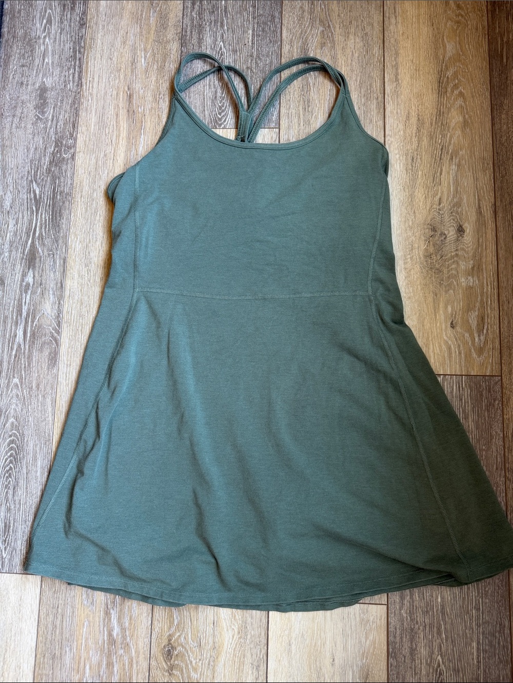 Old Navy Athletic Tank Dresses in Yellow, Sage, Blue - Picture 6 of 12